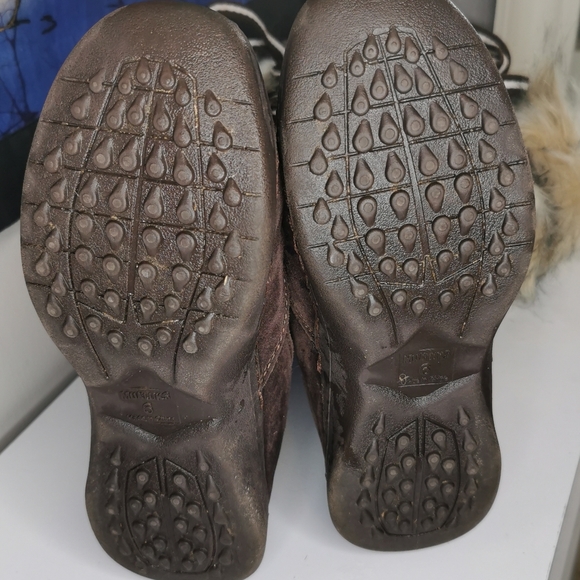 Muk Luks Faux-Fur Knitted Shaft Winter Boots - Sz 6 - Picture 6 of 6